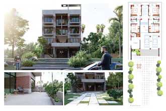 design modern house as an architect