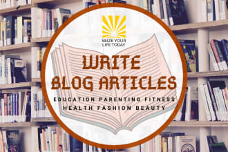 be your SEO website content writer, article and blog writer