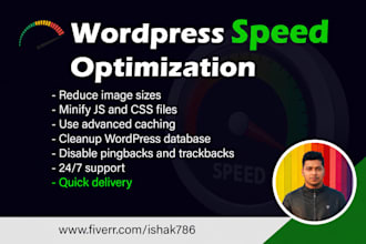 do wordpress speed optimization and increase page speed