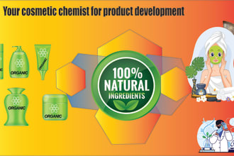 be your cosmetic chemist for product formulation