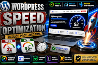 increase wordpress speed optimization, increase page load time