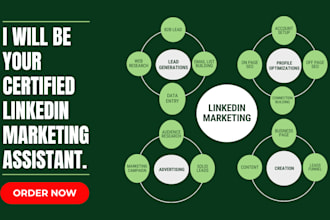 be your certified linkedin marketing assistant