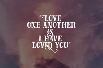 design bible verses or christian quotations for social media