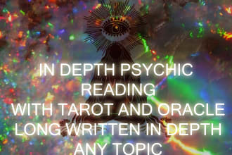 provide you with an indepth psychic reading
