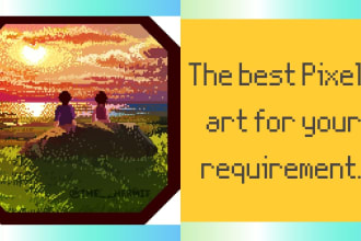 make anything in pixel art for you