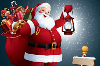 build merry christmas email newsletter and landing page