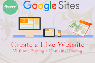 design live portfolio google website