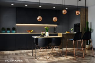 do kitchen remodelling and design, rendering