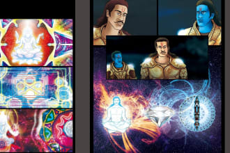 color your comic books and illustrations and webcomics