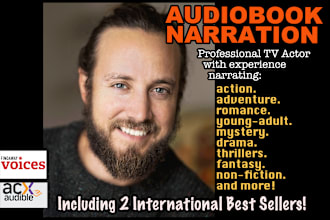 professionally narrate your audiobook for acx and audible