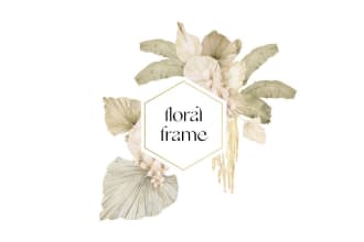 design vintage flower logo