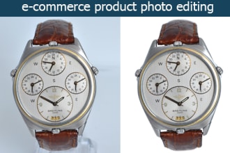 do ecommerce product photo editing and retouching services
