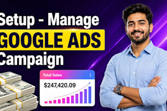 setup google ads optimization adwords ppc search engine marketing manager expert