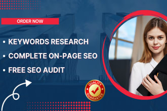 do onpage SEO, keywords research for blogs and websites