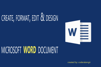 create,format,edit and convert microsoft word documents