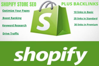 do proper SEO for shopify store and drive traffic