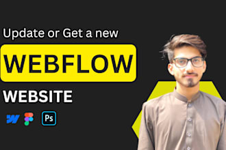 design webflow responsive website