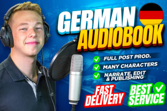 narrate and master your german audiobook for audible
