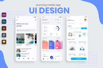do creative app design with the best UI and UX