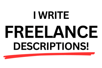 write freelance service descriptions that sell