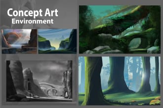 do the best concept art environment