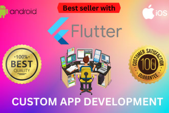 build desktop mobile web app android or ios development using flutter