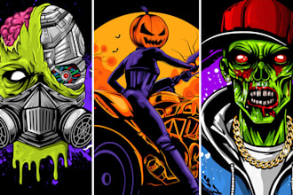 create halloween design in 24hrs