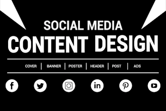 design your linkedin banner twitter header and facebook cover design