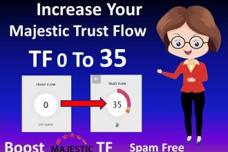 increase your majestic trust flow increase tf 30 plus