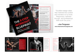 design professional book and ebook layout design