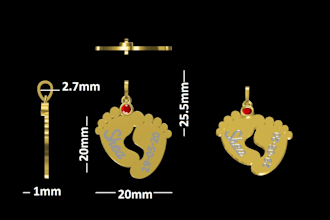 create awesome jwelery design using matrix or jwelcad
