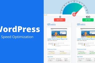speed up wordpress site load time and improve gtmetrix score