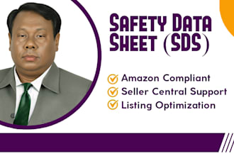 prepare sds or safety data sheet or msds