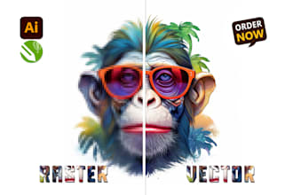 do vector tracing logo, vectorize image, raster to vector ai cdr