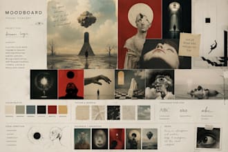 create visual identity, creative direction, aesthetic concept, moodboard