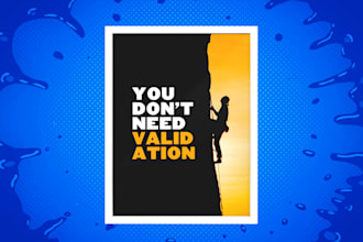 design wall art typography and motivational digital posters for etsy