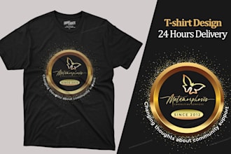 create an attractive graphic t shirt design