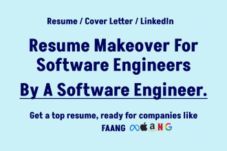 write and revamp your software engineer resume or cv