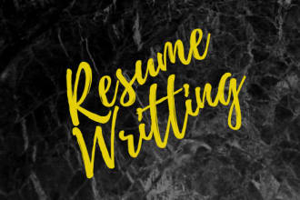 create attractive resume and cover letter