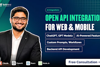 do openai API integration for your web or mobile app