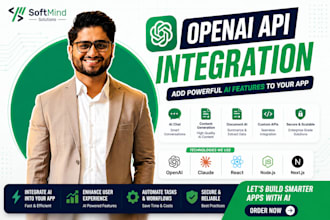 integrate openai API into your web or mobile app