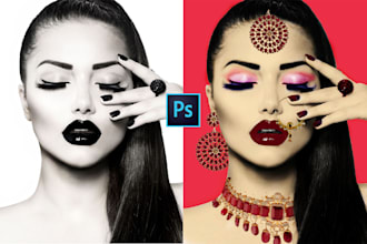 realistically colorize black and white photo