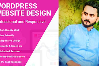 design a wordpress website or wordpress design