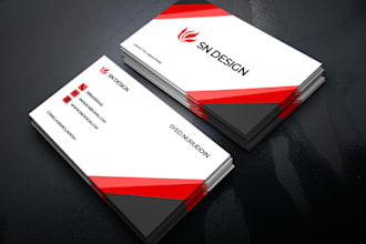 create stunning business card design