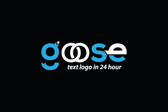 design unique and professional text logo