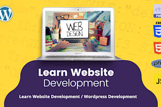 teach you to learn web development and wordpress in a simple way