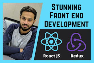 do front end web development in react js next js javascript