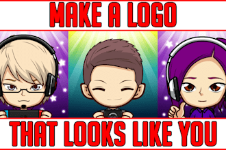make a logo,avatar that looks like you