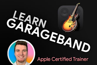 teach garageband for mac, ipad and iphone