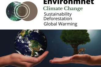 write about climate change and environmental issues